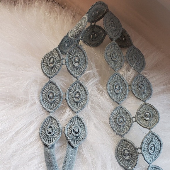 Boho Eye Lace Applique Bralette - Picture 6 of 9